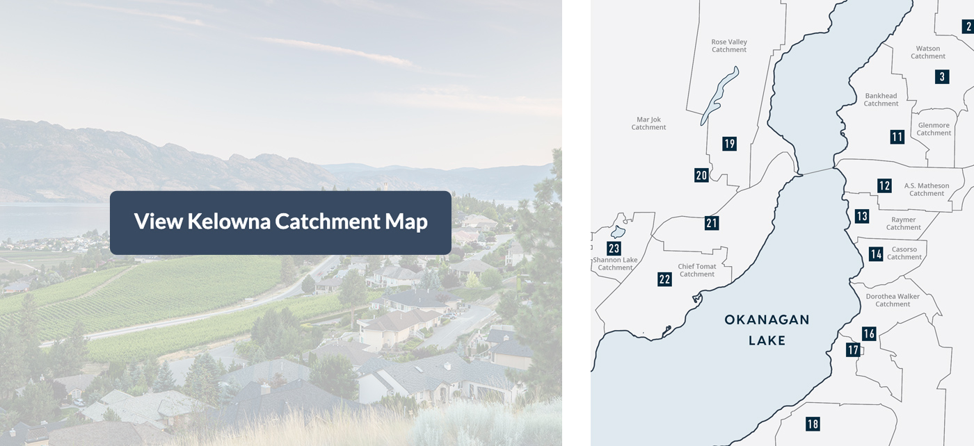 Link to Kelowna schools zoning catchment map produced by Jane Hoffman Realty